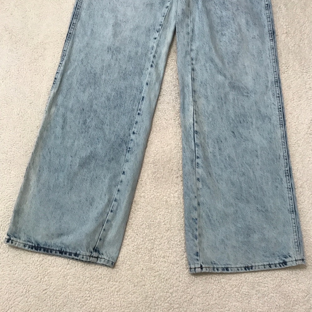 Pacsun Outer Banks Baggy Jeans Low Rise Blue Size 26 - Picture 4 of 16